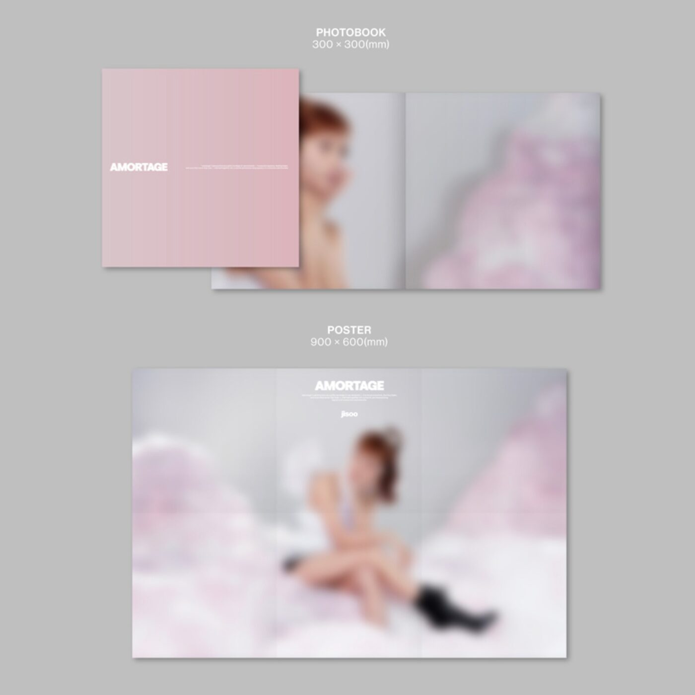 JISOO (BLACKPINK) - Mini Album [AMORTAGE] (VINYL Ver.) - Music